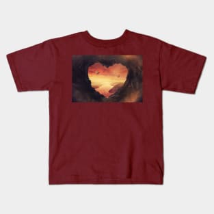 heart cave Kids T-Shirt